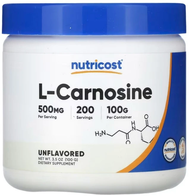 뉴트리코스트 L-Carnosine, 1개, 100g - 쿠팡