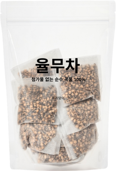 귀리맞이 국산 볶은 율무차 티백 식수전용 400g, 1개, 13개입, 31g