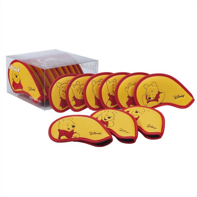 볼빅 디즈니 곰돌이 푸우 아이언커버 세트, 9개