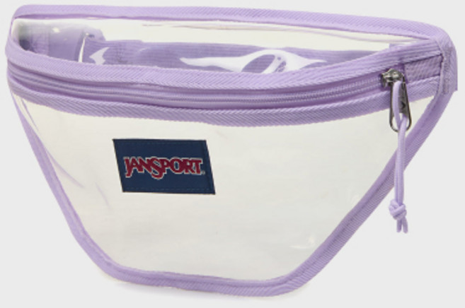 잔스포츠 JANSPORT 클리어 웨이스트팩 PASTEL LILAC JS0A86E35M9 181407
