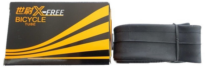 X-FREE 世尉內胎 700x18/25C 700C公路車內胎, 美式 48mm, 1個