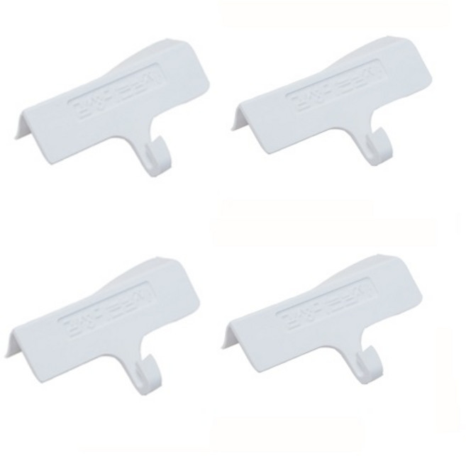 감성다는남자 안뚜리 아트월 틈새걸이, 화이트, 4개