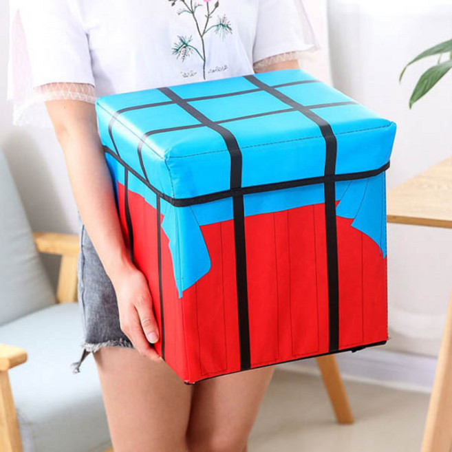 쓸데 없는 선물 쓸없선 쓸모 생일 기프트 옷 양말 보관 배그 배틀그라운드 보급상자