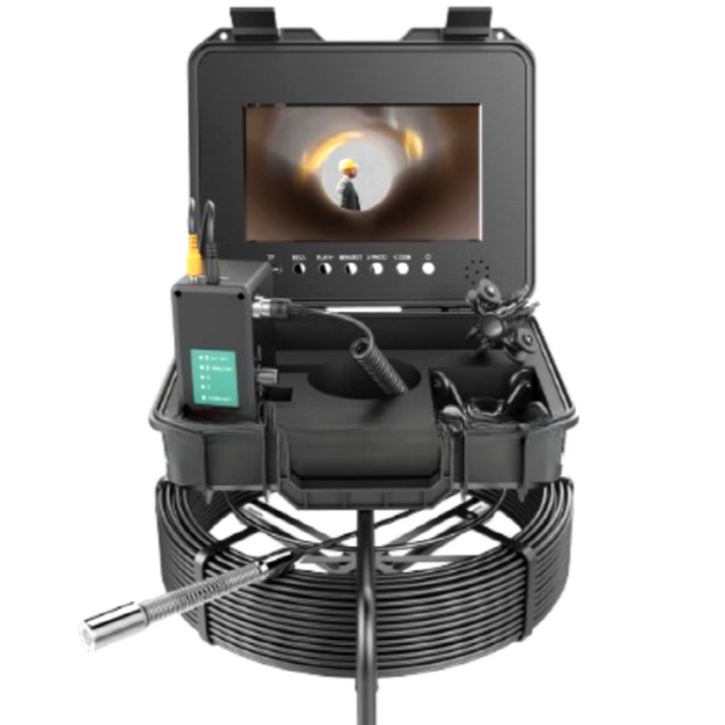 HALPA 산업용 배관 내시경 카메라 누수 소음 탐지기 측정기 관로 감지기 장비 하수도 하수관, AX23, 1박스