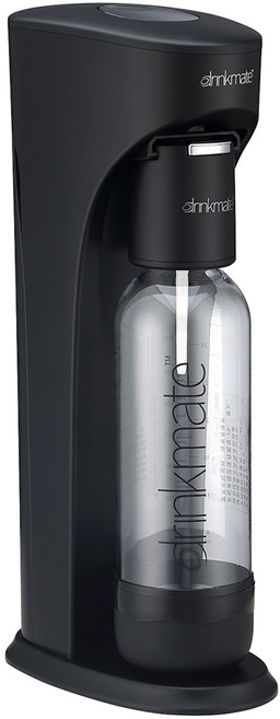 drinkmate 台灣製造 攜帶款快慢雙排氣型氣泡水機, 消光黑, 消光黑