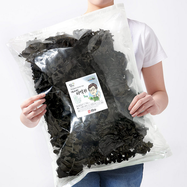 금복식품 완도 저염 미역귀 1kg 국산 대용량 반찬용 햇미역귀, 1개