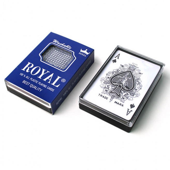 JMB 로얄카드 포커 트럼프 카드 훌라 마술 보드 게임, 본품, 1개