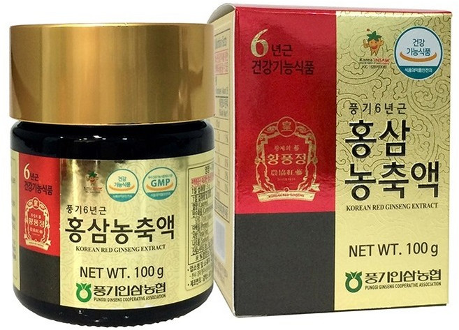 6년근 홍삼농축액 100g (홍삼근100%) 풍기인삼농협, 1개