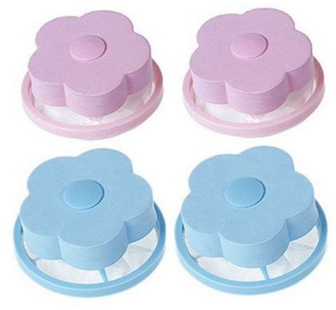 민스리빙 통돌이세탁기 플라워 세탁거름망 랜덤 발송 먼지거름망, 3세트