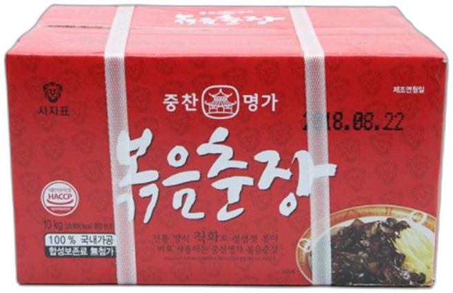 춘장 중찬명가 사자표 볶음춘장, 1개, 10kg