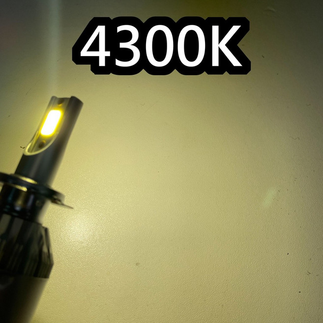 LED大燈 H1 H4 H7 H8 H9 H11 9005 HB3 9006 HB4 9012 大燈泡, 1個, 4300K 暖光(與傳統大燈同),H4 / 9003, H4 / 9003, 4300K 暖光(與傳統大燈同)