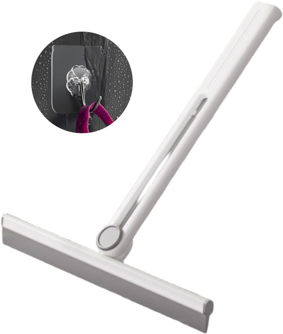 티오나 360도 물기제거 스퀴지, 퓨어화이트, 1개