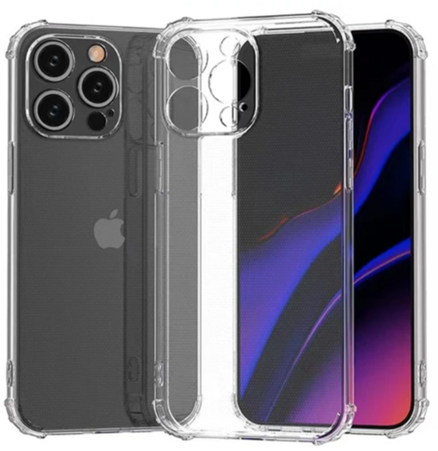 호구다 방탄 범퍼 투명 젤리 휴대폰 케이스 1+1