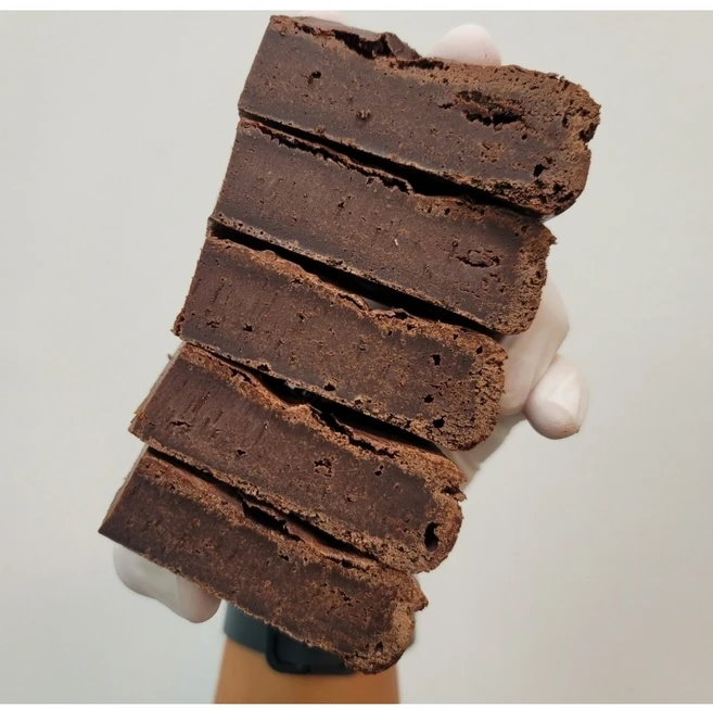 비건다움 글루텐프리 초코 브라우니 쿠키 비건디저트 꾸덕바 5개입, 꾸덕바 5개 - 쿠팡