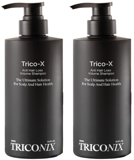 트리코엑스 탈모 완화 볼륨 샴푸 500ml 2개 트리코닉스