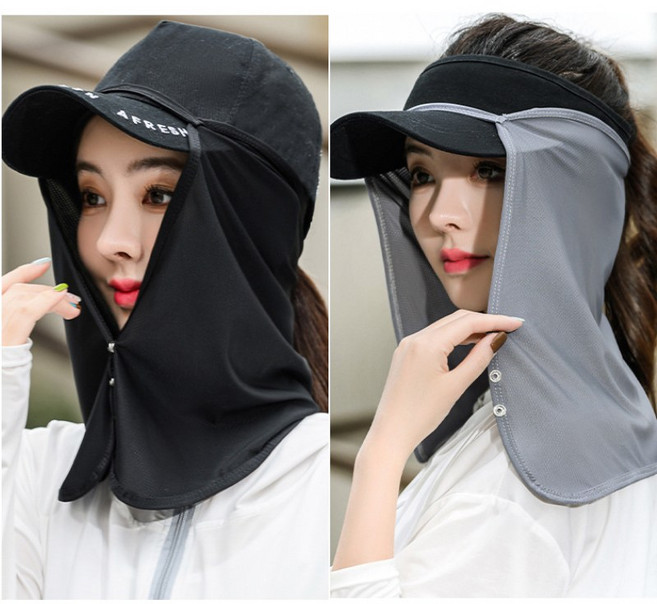 에쉬울프 쿨링 얼굴 햇빛가리개 2개