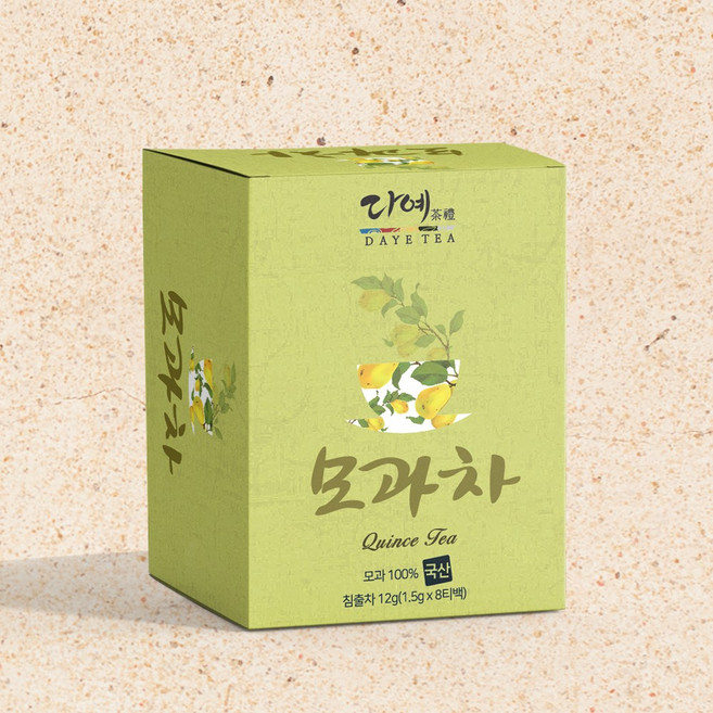다예 모과차 8p, 1.5g, 8개입, 1개
