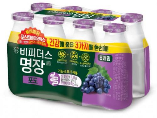 비피더스명장 포도 동원F&B, 125ml
