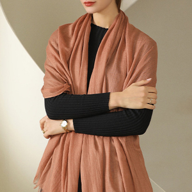 에스라이프 18색상 봄 여름 간절기 스카프 무지롱 머플러