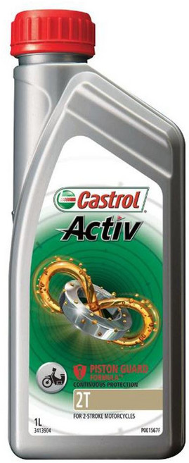 캐스트롤 GO 2T 2사이클 엔진오일 예초기 오토바이 엔진기기 혼합 castrol, 1개, 1L