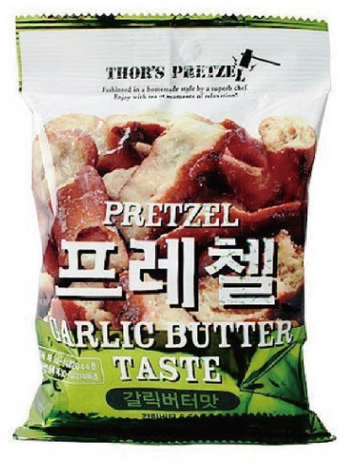 프레첼 갈릭버터맛, 85g, 8개