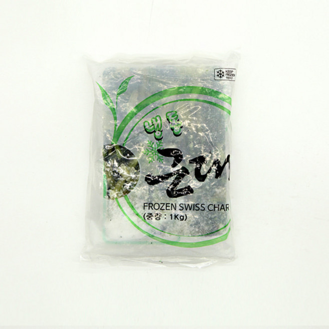 냉동 근대 1kg, 1개