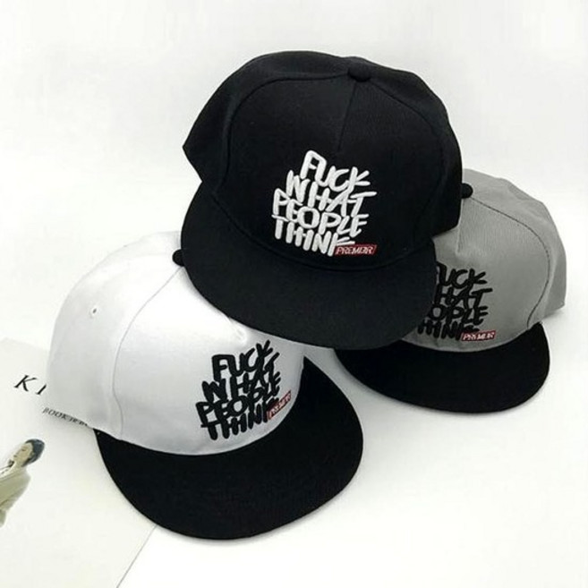낚시모자 남녀 공용 캐주얼 모자 레터링 자수 스냅백