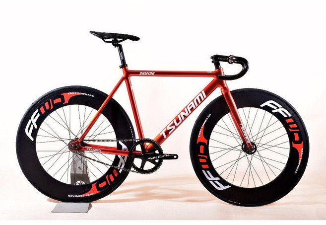 쓰나미 픽시자전거 고정기어 입문용 완성차 싼곳 완차 SNM100, 90mm경주용+OTA/INTRO7/스케이스