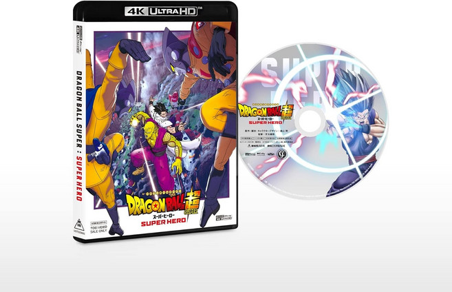 드래곤볼 슈퍼 슈퍼 히어로 4K ULTRA HD Blu-ray UHD 블루레이