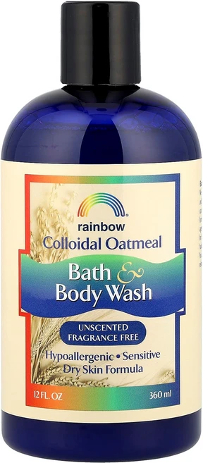 레인보우 리서치 콜로이드 오트밀 배스 앤 바디 워시 무향 360ml (12 fl oz) RBR-10018 - 쿠팡