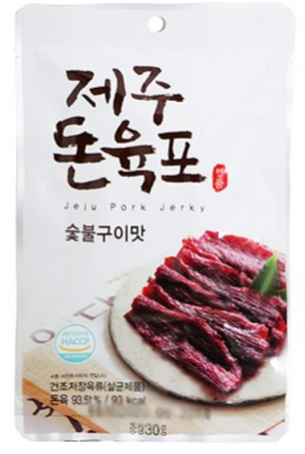제주돈육포 30g 10봉 고려식품 간식 안주, 300g, 1박스