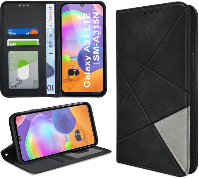 아칸크 삼성 갤럭시 A31(SM-A315) 다이어리 지갑 휴대폰 케이스