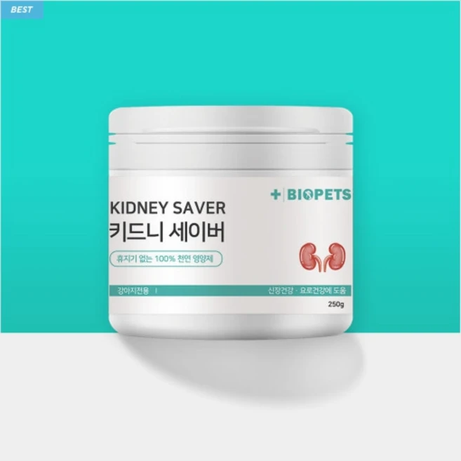 바이오펫츠 강아지 신장 영양제 방광염 신부전 요로결석 키드니세이버, 1개 - 쿠팡
