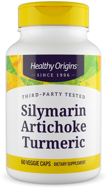 헬시오리진스 실리마린 아티초크 터메릭 베지 캡, 1개, 60정