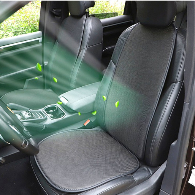 Air Form Car Seat 땀방지 차량용 여름방석 시트커버 시원한 차량방석 카시트 승용차 대형차 푹신한 쿨링 시트, 등매트, 1개