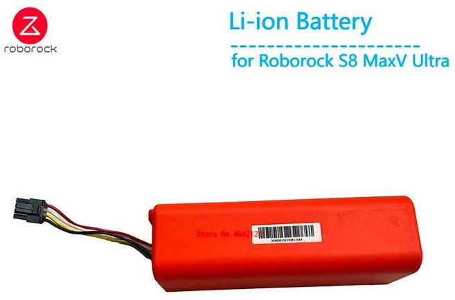 Roborock 리튬 이온 배터리 S8 MaxV Ultra Max Qrevo Pro S 로봇 진공 청소기 부품 5200mAh, Q Revo