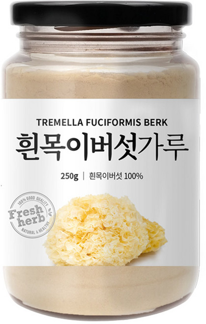 신선약초 흰목이버섯 가루, 1개, 250g