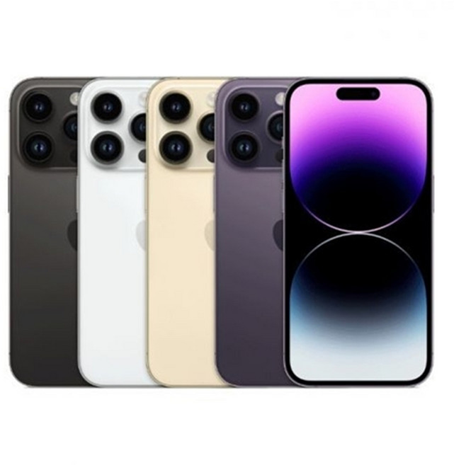 애플 아이폰 14 프로 128GB A2890 공기계 중고폰 리퍼폰 모든 부품 100% 정품, 리퍼급, 골드