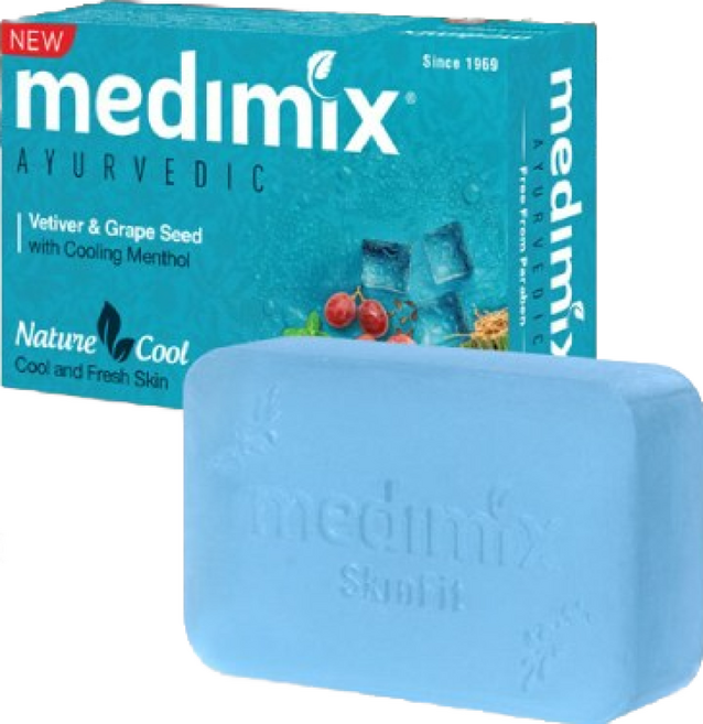 medimix 印度美肌皂 Nature Cool 岩蘭草與葡萄籽