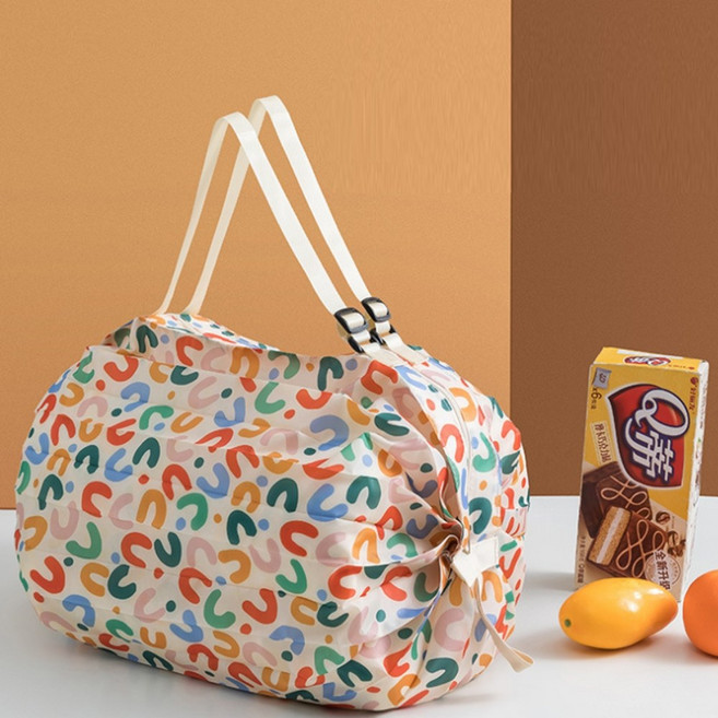 [로랑]초경량 100g 우수 내구성 빅사이즈 접이식 숄더백W647