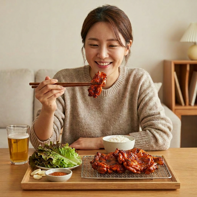 [춘천직송] 춘천닭갈비 국내산닭 닭갈비밀키트, 500g, 1개