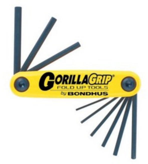 본더스 접이식 육각접렌치 9종 세트 12591, 1세트