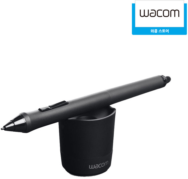 와콤 그립펜 KP-501E, 혼합 색상 (한국정품), 1개