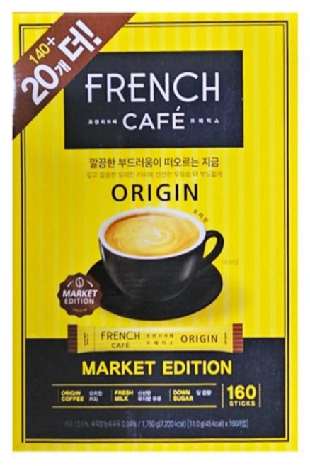 프렌치카페 카페믹스, 11.1g, 160개입, 1개