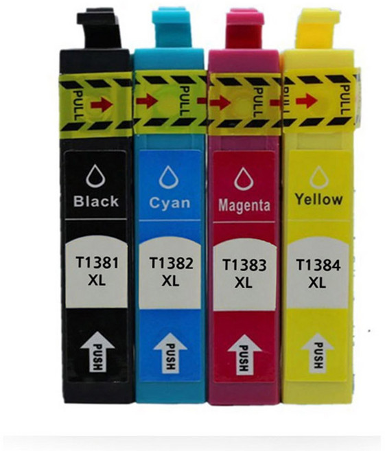 엡손 T138 TX230W 235W TX320F 325F TX420W 430W 435W 비정품잉크, T1383 [빨강], 1개