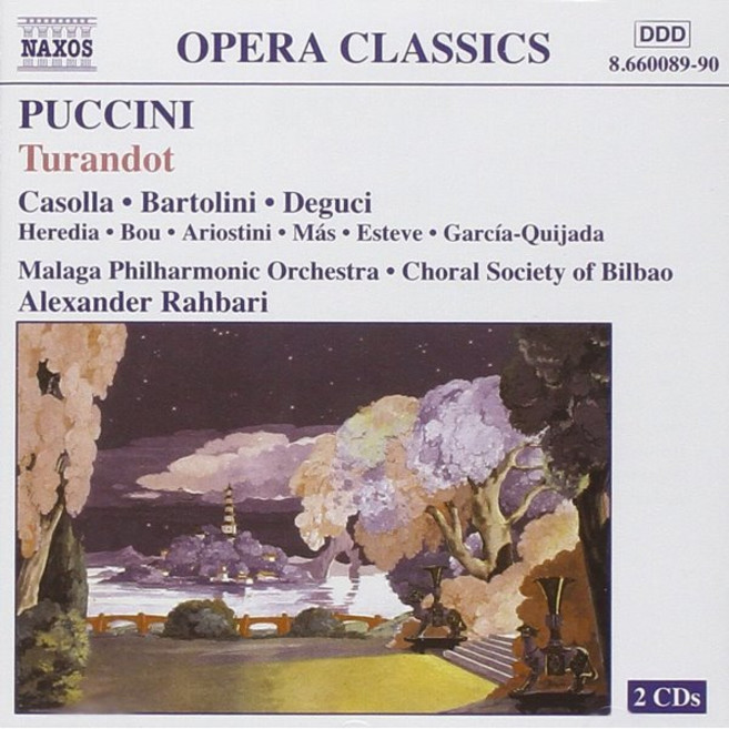[CD] Alexander Rahbari 푸치니: 오페라 '투란도트' (Puccini : Turandot)