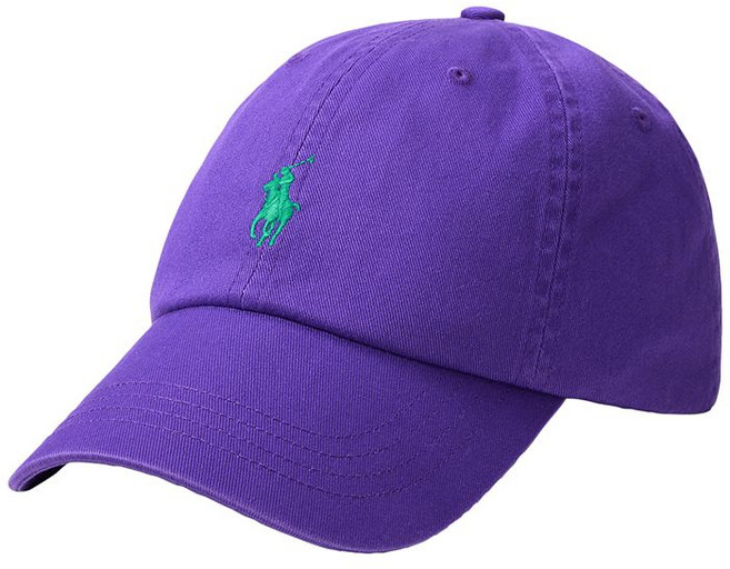 Polo Ralph Lauren 남성용 클래식 치노 모자 - Cabana Purple 249015