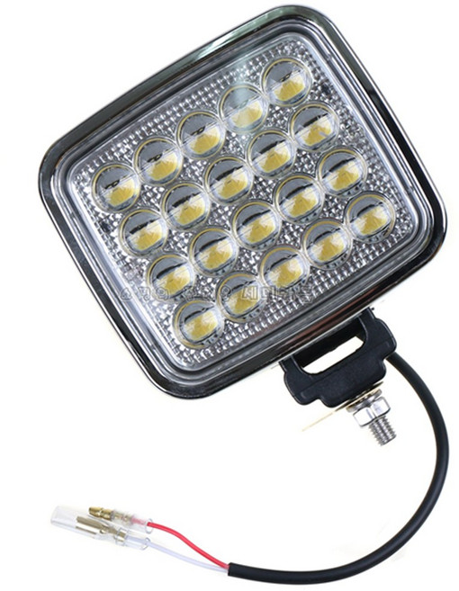 광성 사각 20구 LED안개등 12V 24V 48V 작업등 LK85-3, 1개