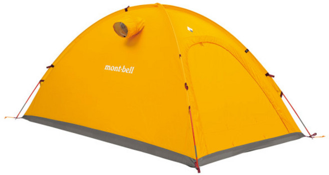 몽벨 마이티 돔 1 텐트, YELLOW, 1인용