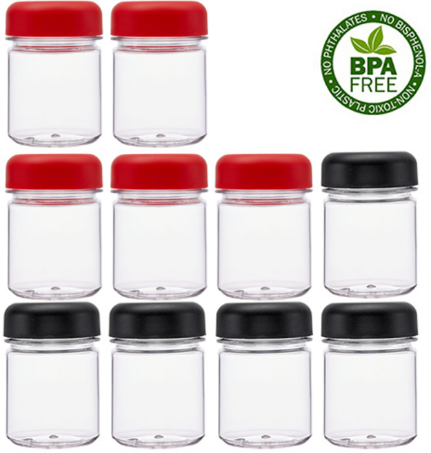 마이보틀 트라이탄 미니 물병 10P 175ml, 레드5p+블랙5p, 1개